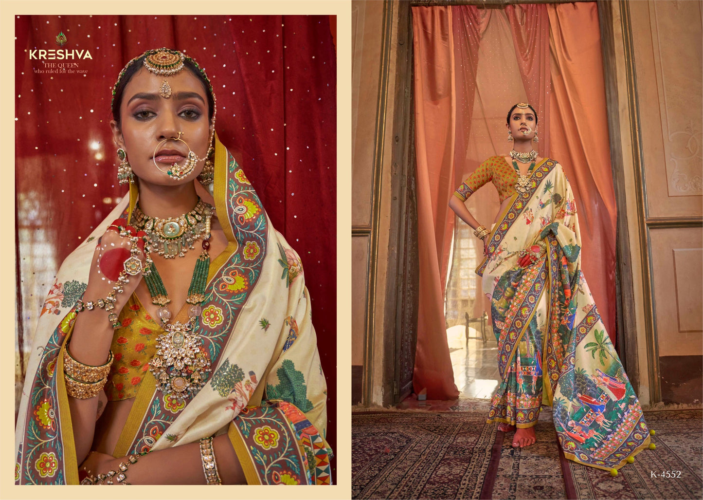 4552 Irawati Kreshva Pv Silk Sarees