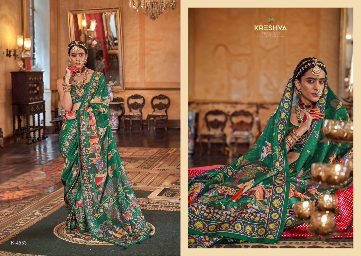 4553 Irawati Kreshva Pv Silk Sarees