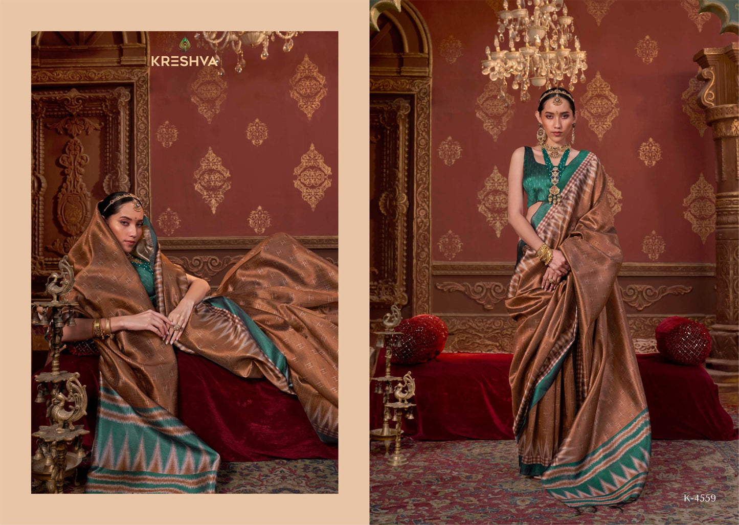 4559 Takshshila Kreshva Pc Silk Sarees