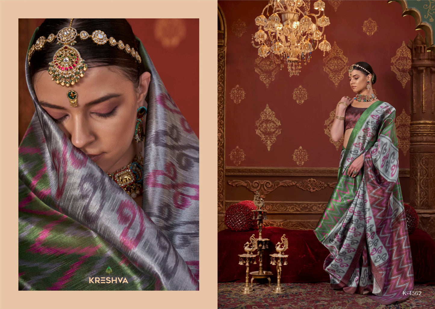 4562 Takshshila Kreshva Pc Silk Sarees