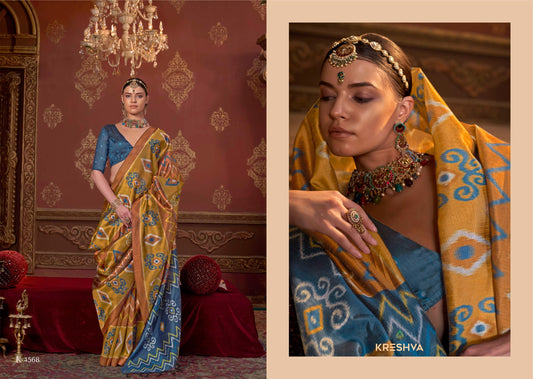 4568 Takshshila Kreshva Pc Silk Sarees