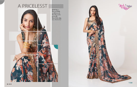 1104 Floral Vol 1 Zeel Sarees