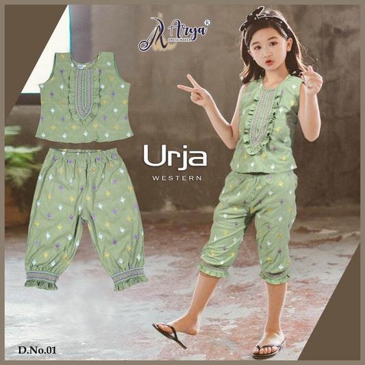 01 Urja Adm Girls Western Dress