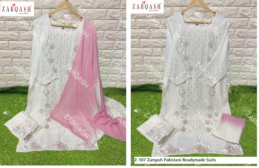 Z-107 Zarqash Pakistani Readymade Suits