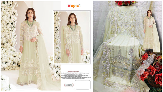 C- 1302D Rosemeen Fepic Pakistani Salwar Suits