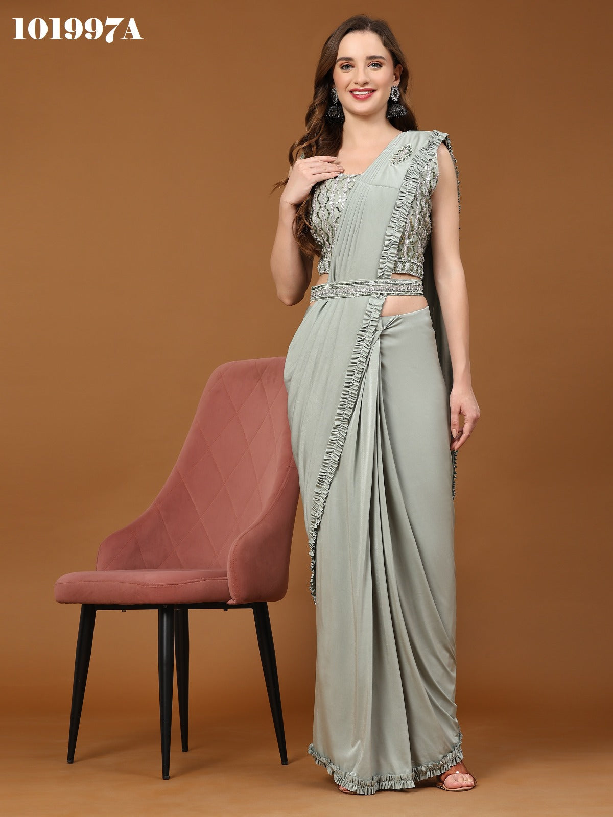 101997A Amoha Ready To Wear Saree