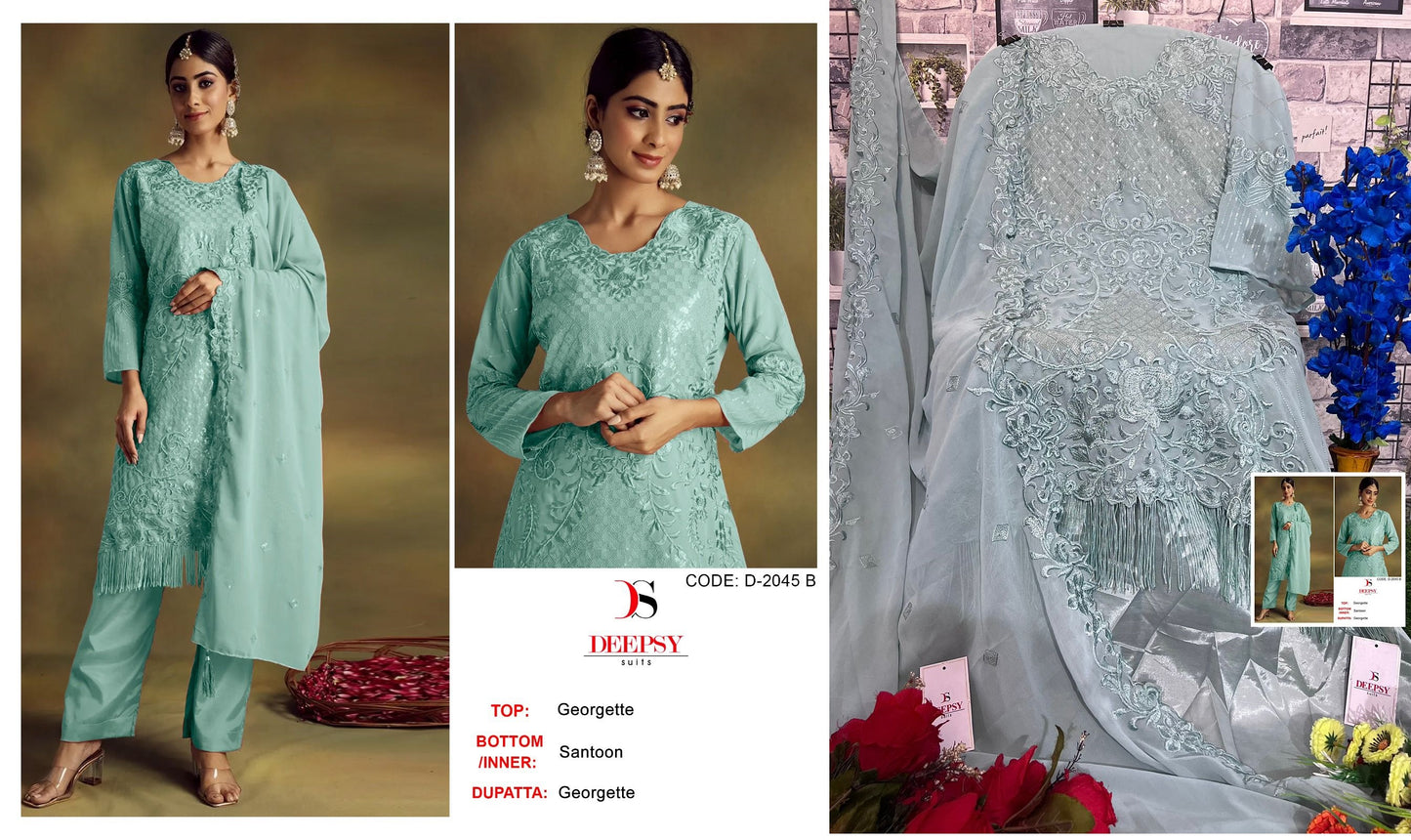 2045B Deepsy Pakistani Salwar Suits