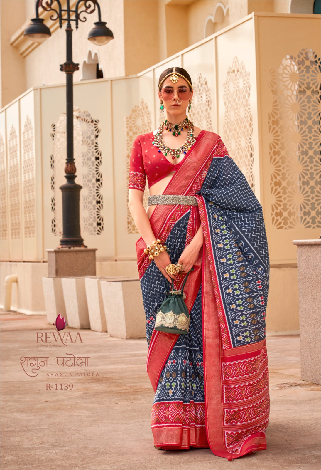 1139 Shagun Patola Rewaa Sarees