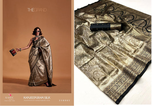 358005 Kanjeepuram Rajtex Sarees