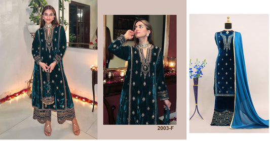 2003F Safa Creation Pakistani Salwar Suits