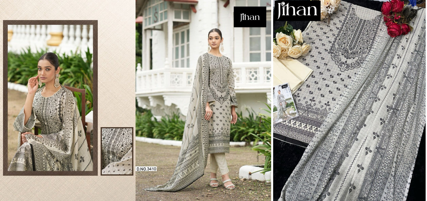 3410 Jihan Pakistani Salwar Suits