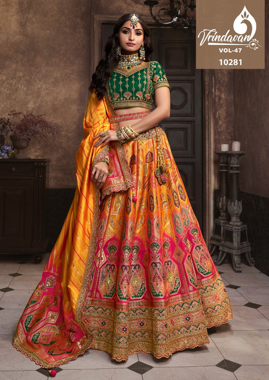 10281 Vrindavan Vol 47 Royal Lehenga Choli