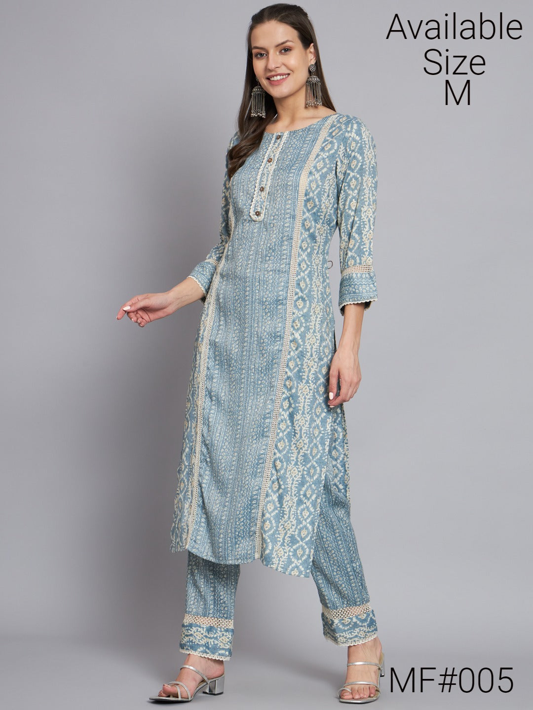 Mf005 Msm Kurti Pant Set