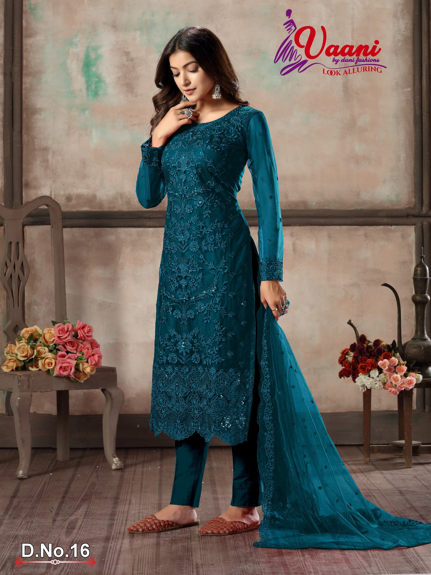 16 Vaani Vol 1 Dani Fashion Pakistani Salwar Suits