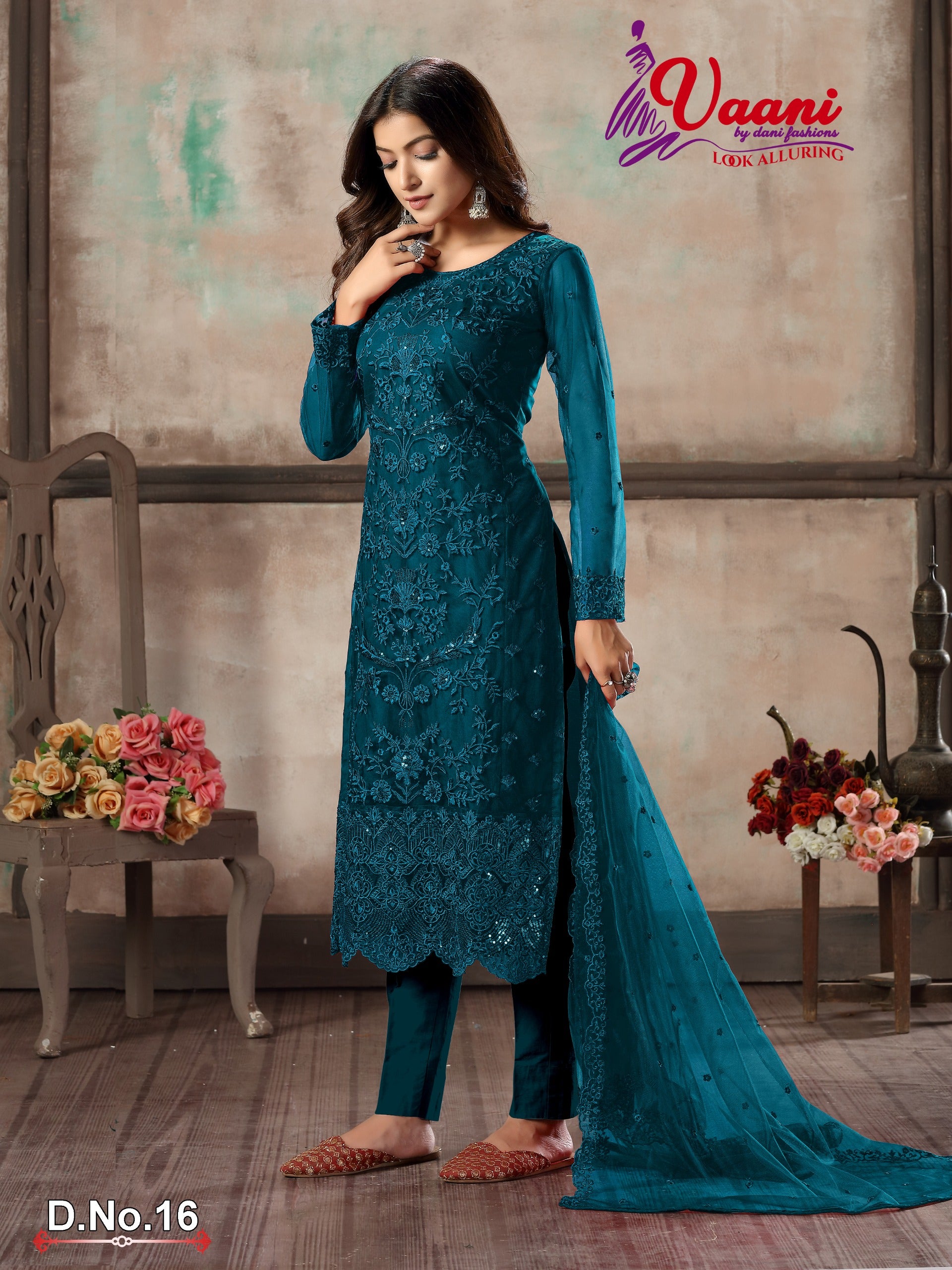16 Vaani Vol 1 Dani Fashion Pakistani Salwar Suits