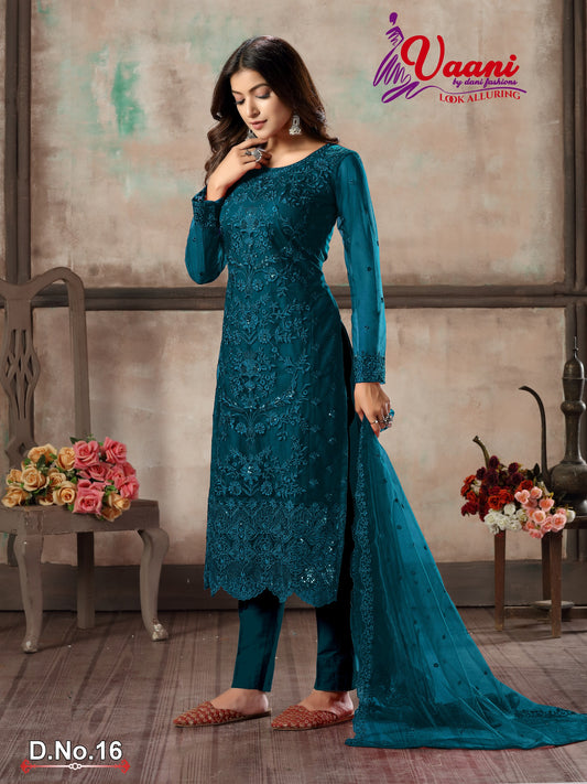 16 Vaani Vol 1 Dani Fashion Pakistani Salwar Suits