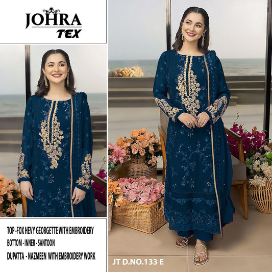 Jt-133E Johra Tex Pakistani Salwar Suits