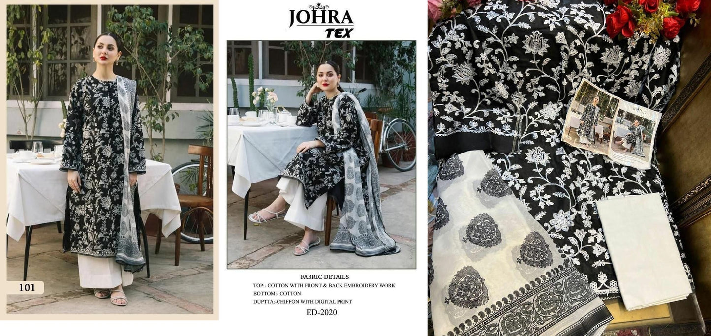 Jt-101 Johra Tex Pakistani Salwar Suits
