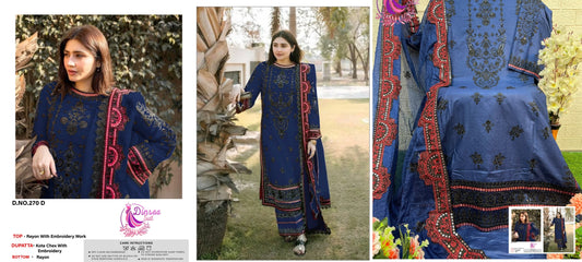 270D Dinsaa Suit Pakistani Salwar Suits