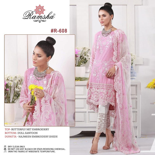608 Ramsha Pakistani Salwar Suits