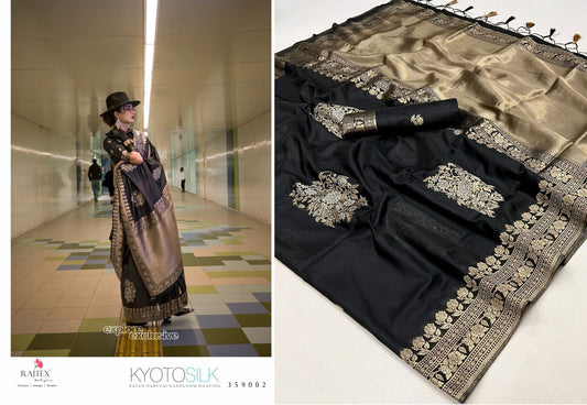 359002 Kyoto Silk Rajtex Sarees