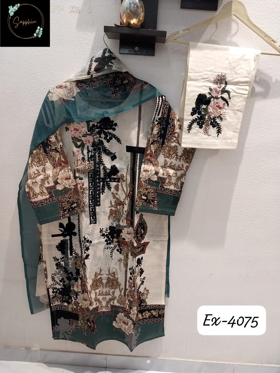 Vol 4075 Sapphire Pakistani Readymade Suits