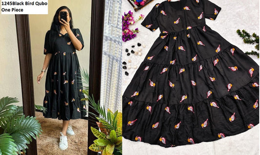 1245Black Bird Qubo One Piece