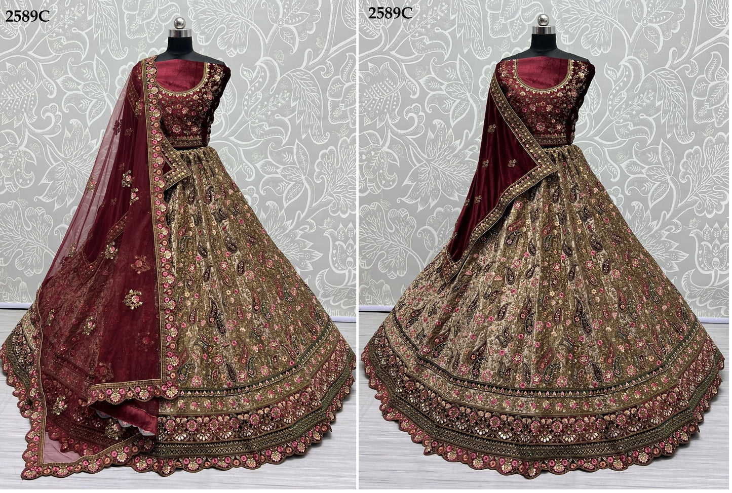 2589C Anjani Art Lehenga Choli