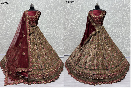 2589C Anjani Art Lehenga Choli