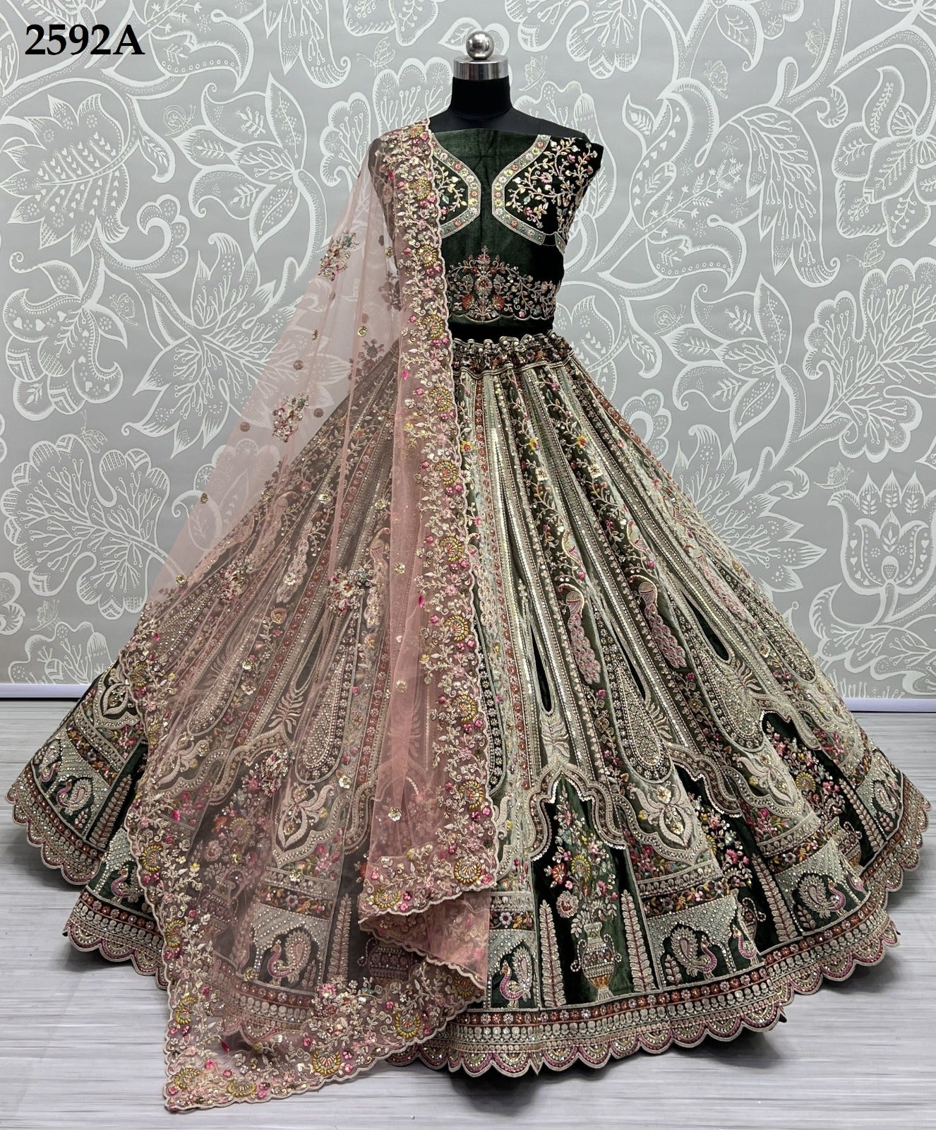 2592A Anjani Art Lehenga Choli