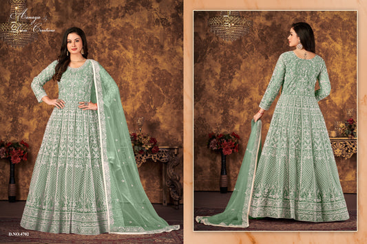 4702 Aanaya Vol 147 Dani Creation Net Pakistani Salwar Suits