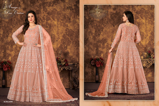4704 Aanaya Vol 147 Dani Creation Net Pakistani Salwar Suits