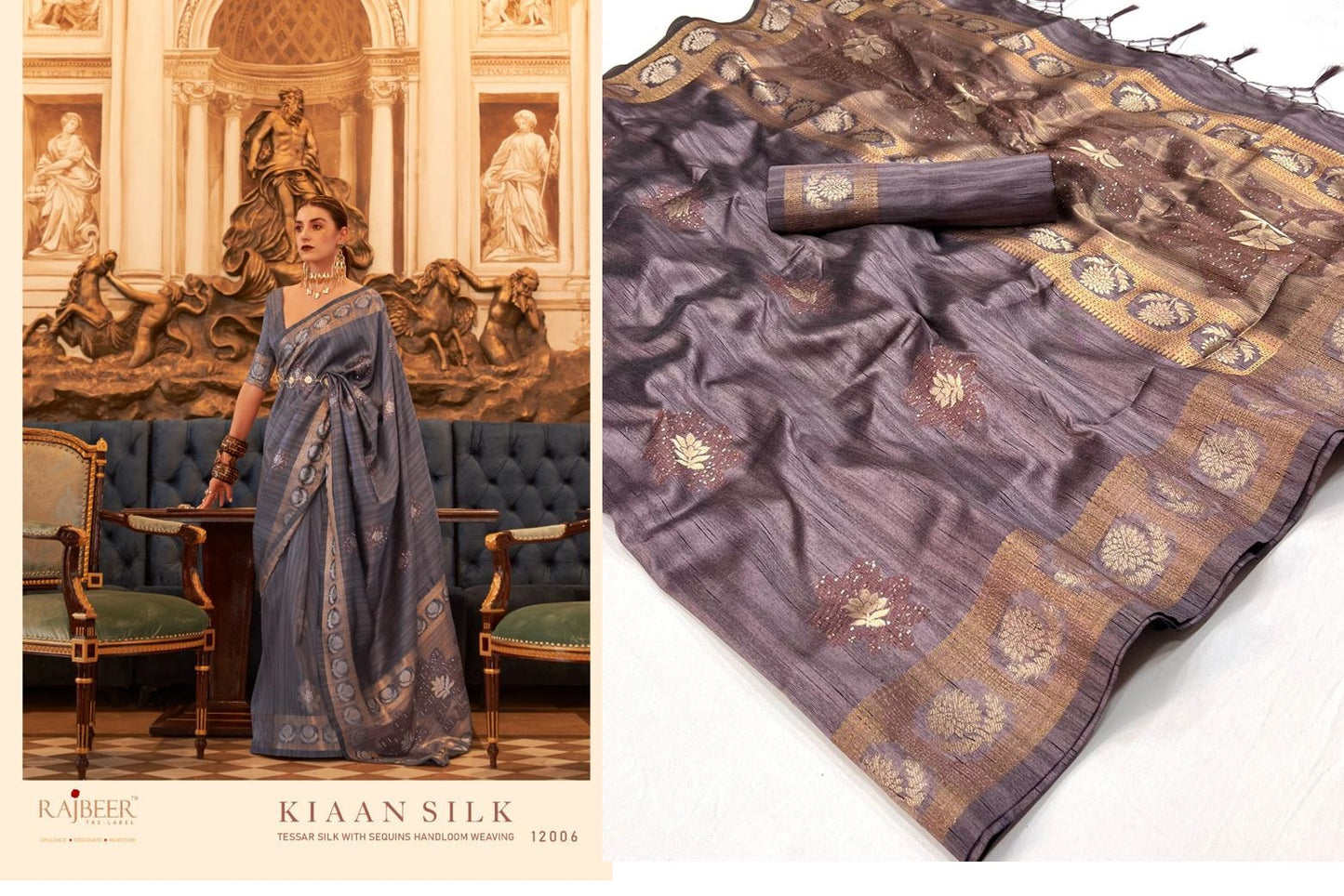 12006 Kiaan Silk Rajbeer Sarees