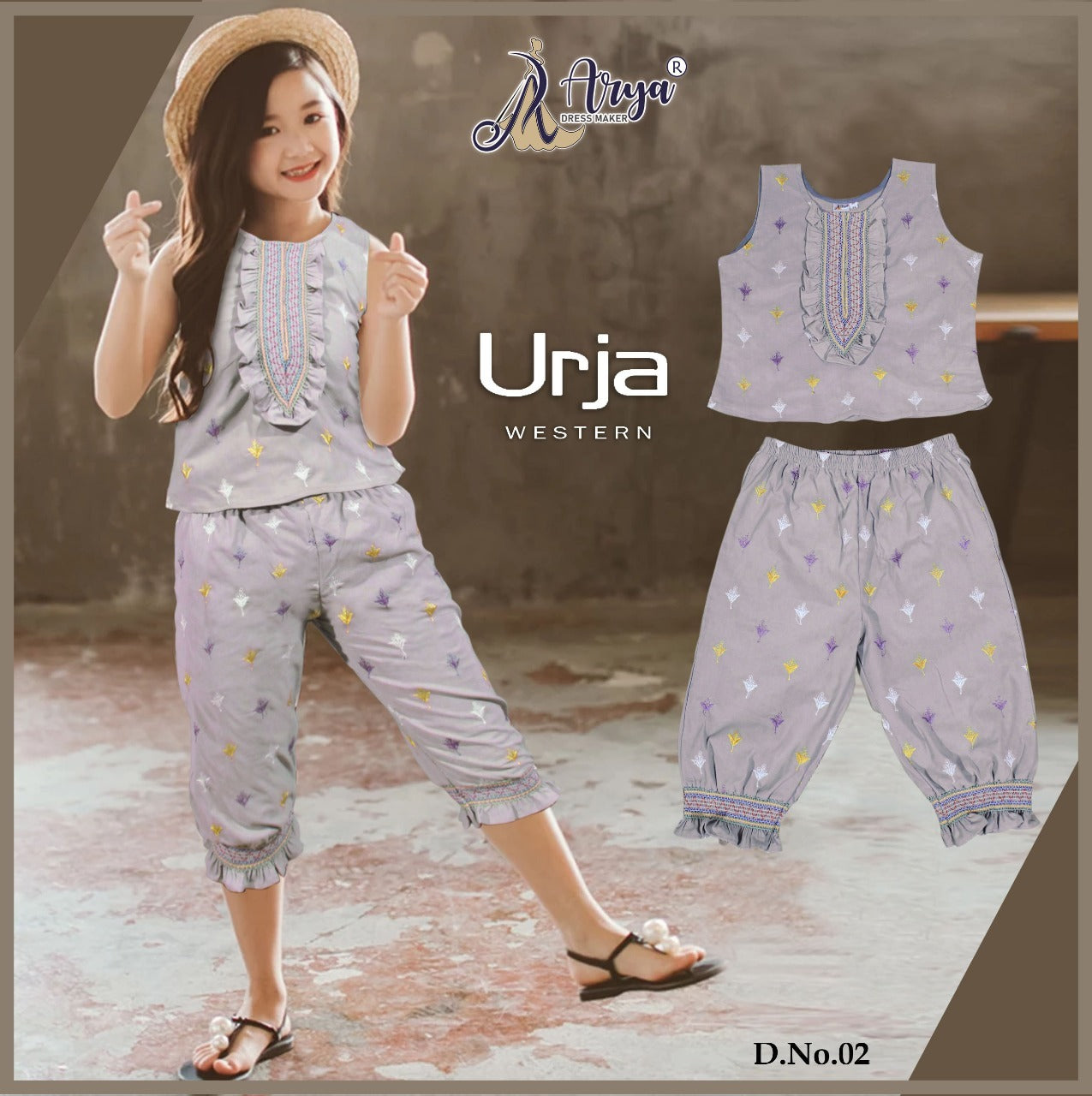 02 Urja Adm Girls Western Dress