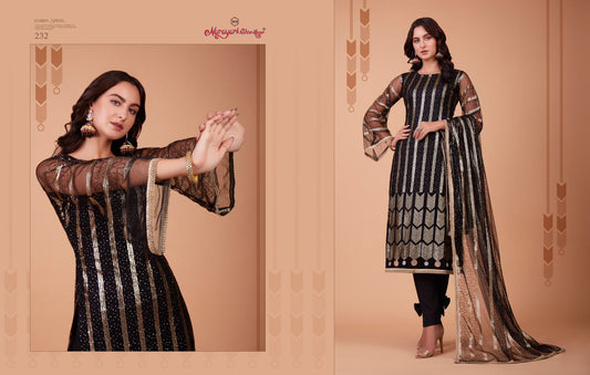 232 Zehra Vol 3 Narayani Fashion House Unstitched Suits