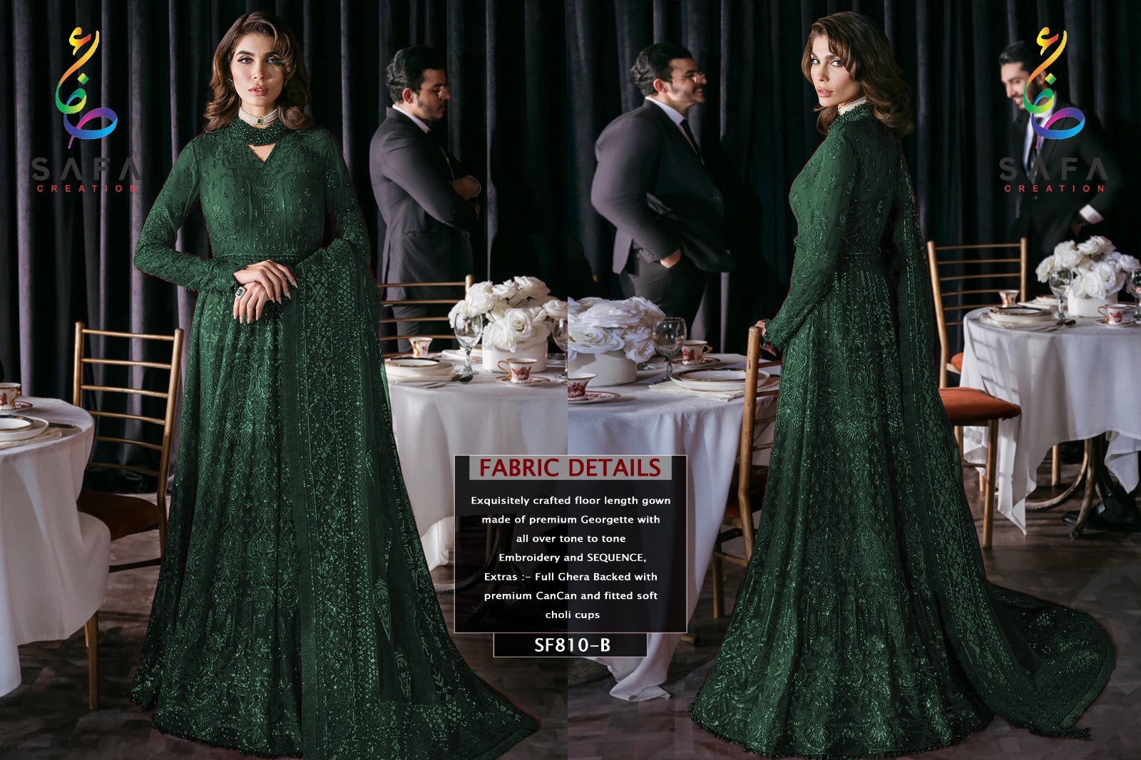 810B Safa Creation Pakistani Salwar Suits