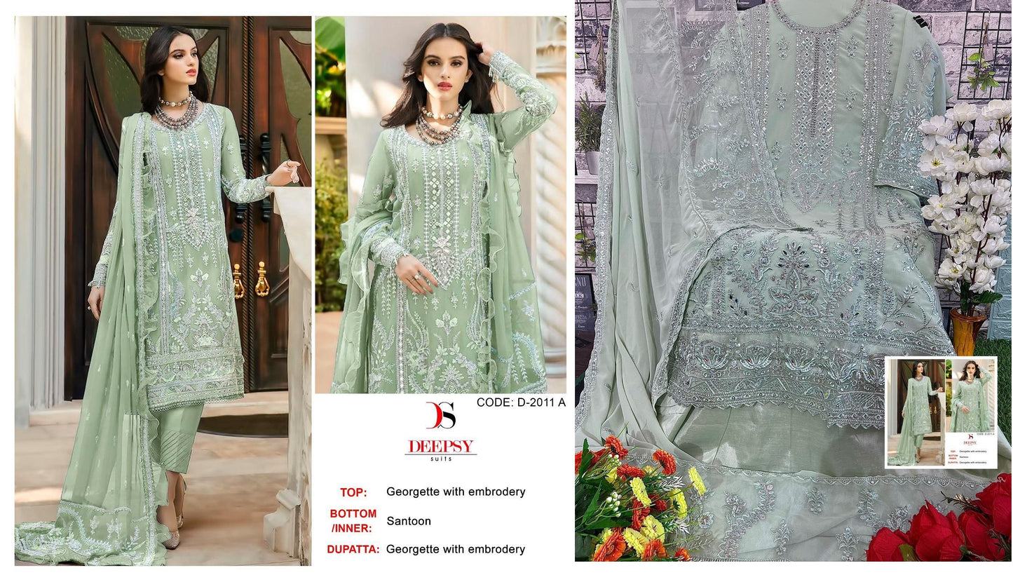 2011A Deepsy Pakistani Salwar Suits