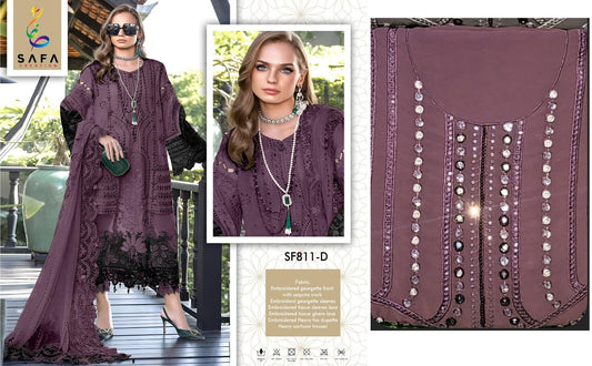 811D Safa Creation Pakistani Salwar Suits