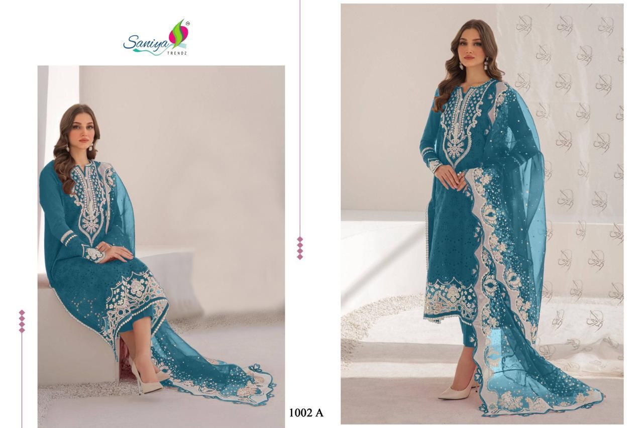 1002A Saniya Trendz Pakistani Salwar Suits