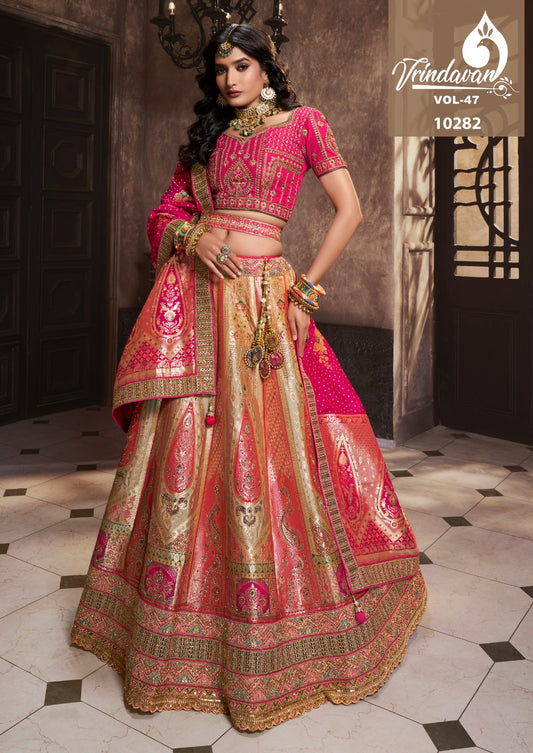 10282 Vrindavan Vol 47 Royal Lehenga Choli