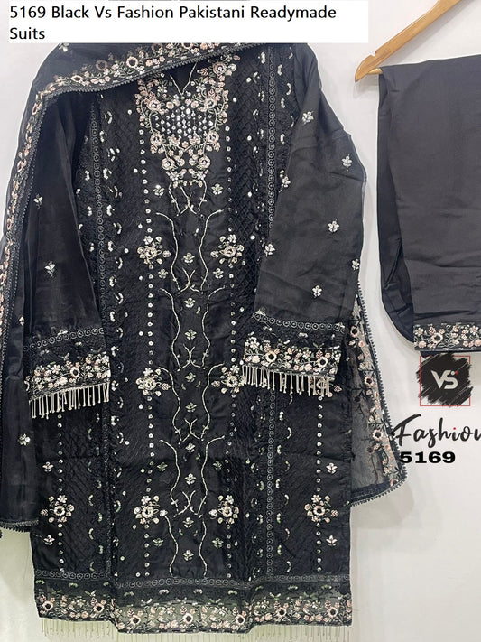 5169Black Vs Fashion Pakistani Readymade Suits