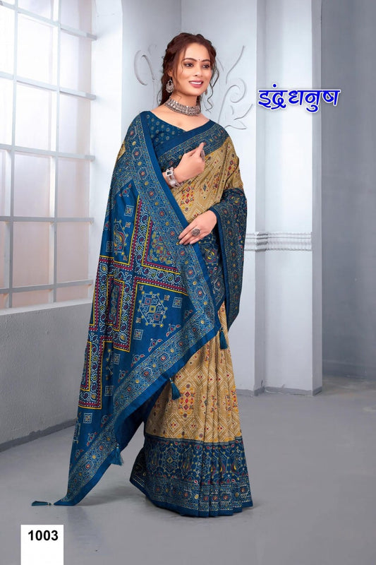 1003 Indradhanush Mahamani Creation Sarees