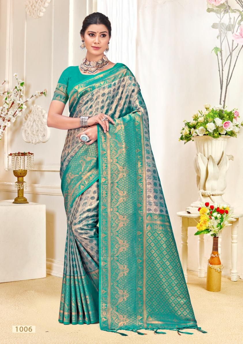1006 Kalanidhi Vol 4 Bunawat Sarees
