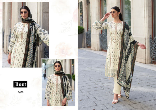 3473 Bin Saeed Vol 1 Jihan Pakistani Salwar Suits