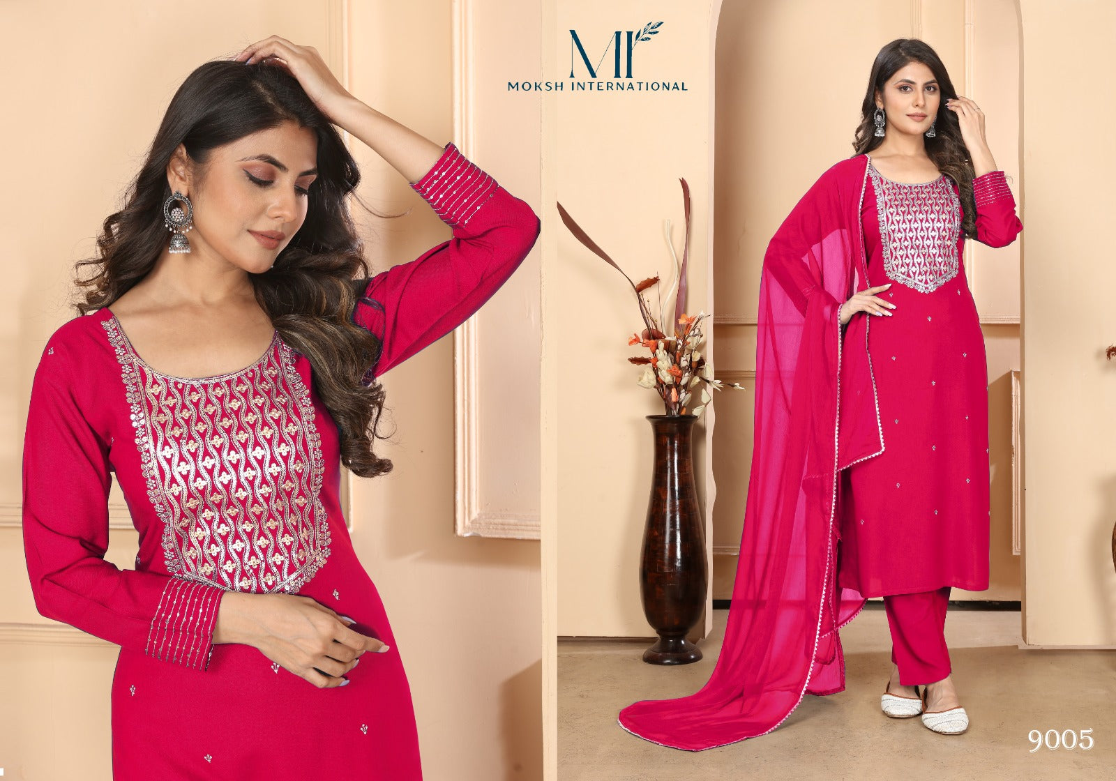 9005 Rashmi Vol 1 Moksh Readymade Suits