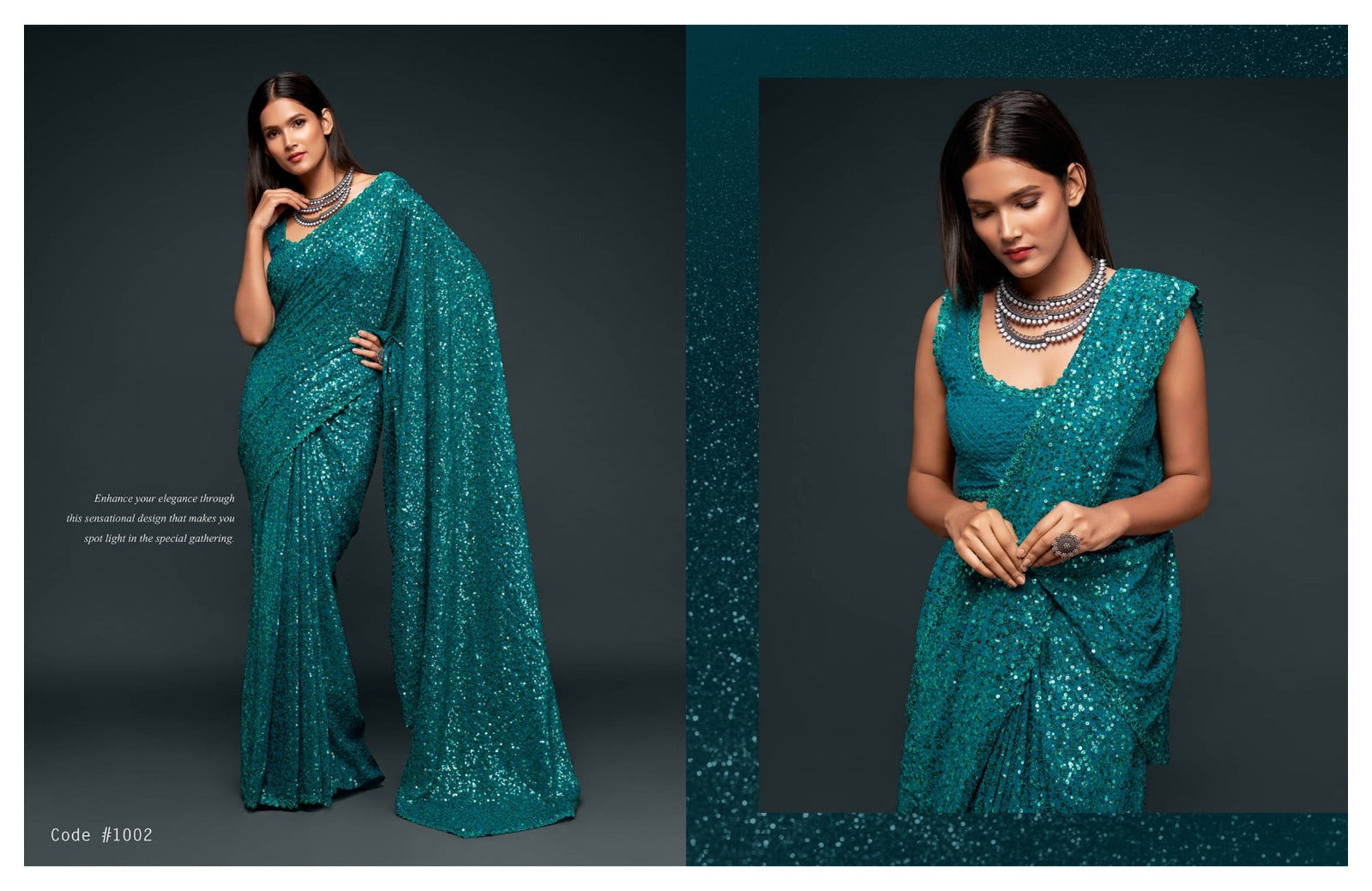 1002 Zalak Zeel Sarees