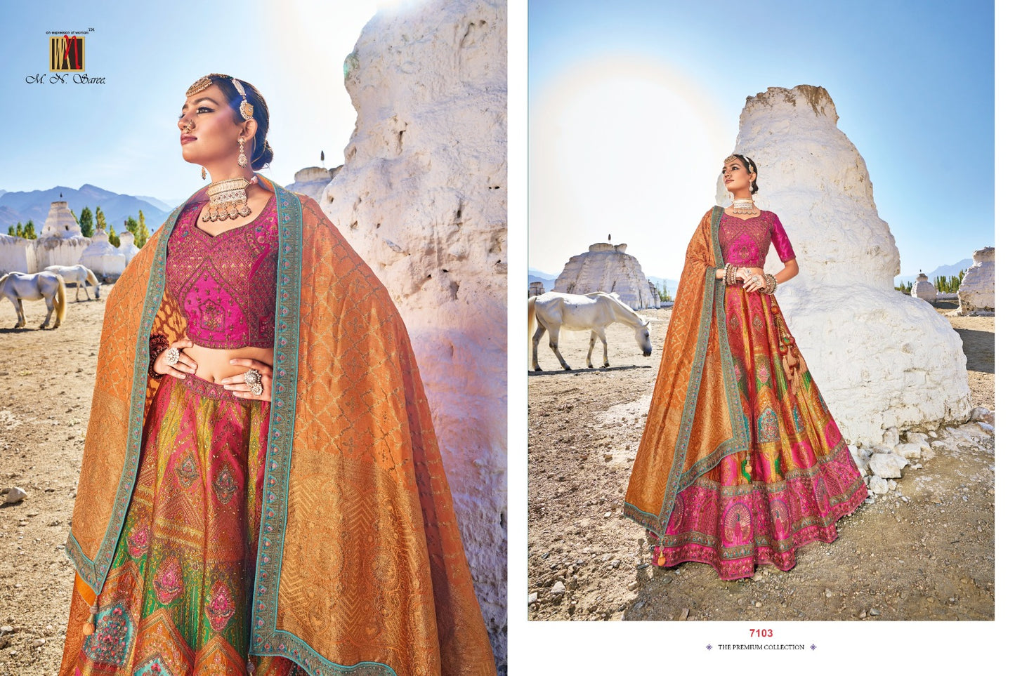 7103 Mn Lehenga Choli