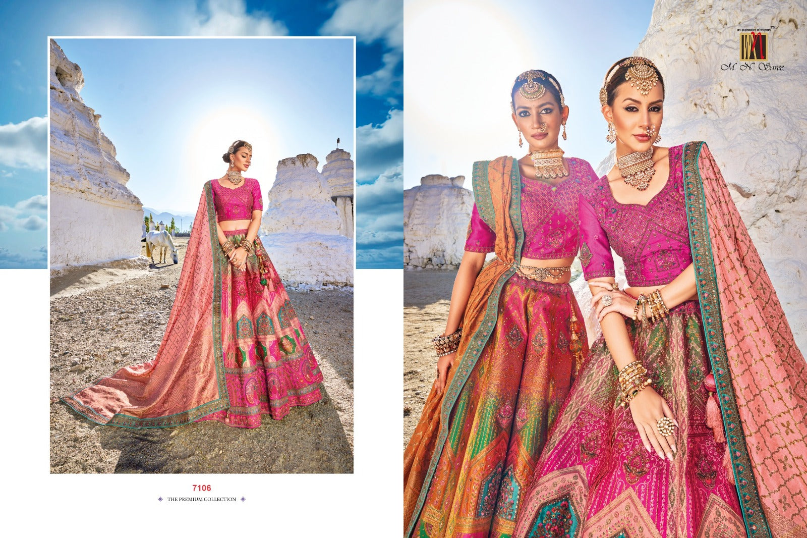 7106 Mn Lehenga Choli