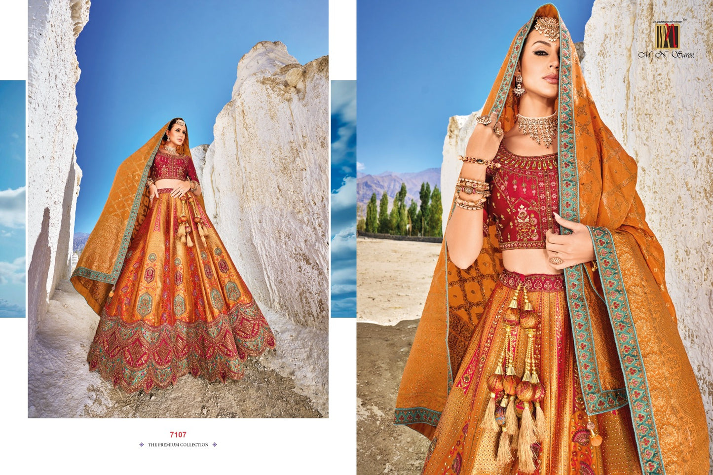 7107 Mn Lehenga Choli