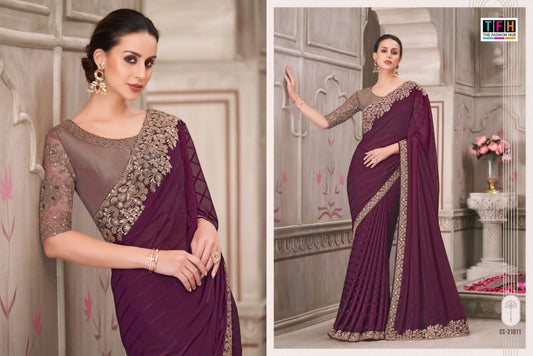 31011 Silver Screen 21 Edition Tfh Georgette Sarees